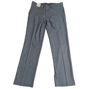 Kenneth‎ Cole Reaction Dress Pants 34x30 Blue Slim Fit Stretch NWT
